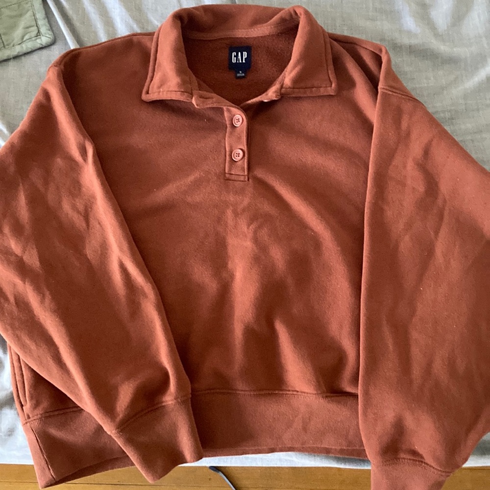 Gap Collared Sweatshirt